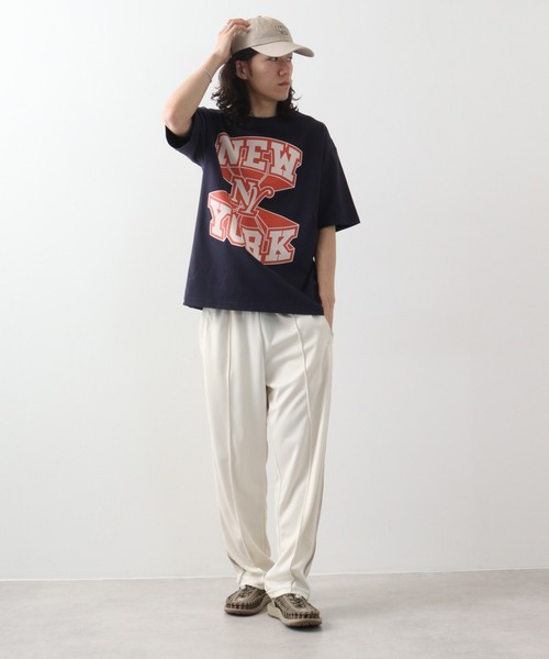 RGY（アールジーワイ）の「RGY NEWYORK ビッグシルエットTシャツ（Tシャツ/カットソー・メンズ・ホワイト/ブラック/ネイビー・L/M）」の19枚目の写真