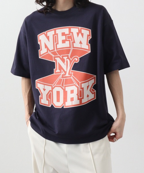 RGY（アールジーワイ）の「RGY NEWYORK ビッグシルエットTシャツ（Tシャツ/カットソー・メンズ・ホワイト/ブラック/ネイビー・L/M）」の15枚目の写真
