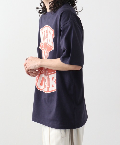 RGY（アールジーワイ）の「RGY NEWYORK ビッグシルエットTシャツ（Tシャツ/カットソー・メンズ・ホワイト/ブラック/ネイビー・L/M）」の16枚目の写真