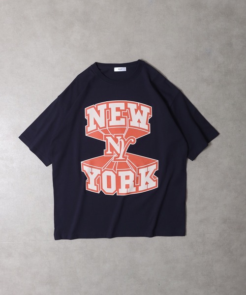 RGY（アールジーワイ）の「RGY NEWYORK ビッグシルエットTシャツ（Tシャツ/カットソー・メンズ・ホワイト/ブラック/ネイビー・L/M）」の20枚目の写真