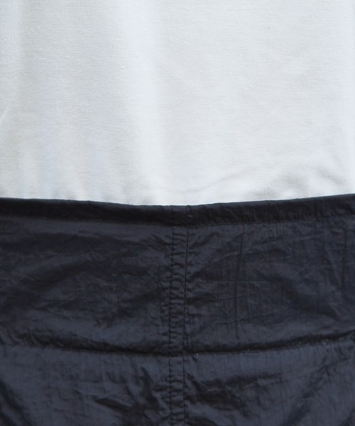 NOMINE(ノミネ)の「カットコンビ ワッシャー ワンピース(ワンピース・レディース・ブラック/レッド/ホワイト/グリーン・フリー)」の14枚目の写真