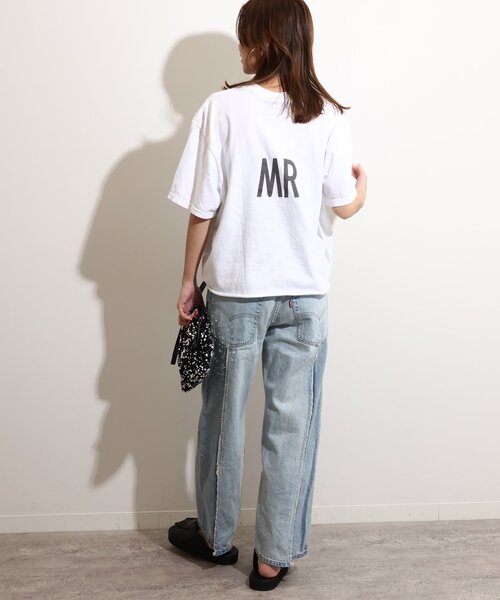 THE DAY ON THE BEACH(ザデイオンザビーチ)の「《追加》【THE DAY ON THE BEACH】CUT OFF T-SH TEE:Tシャツ(Tシャツ/カットソー・レディース・ブルー/ピンク/ホワイト/グレー/ブラック系その他・FREE)」の7枚目の写真