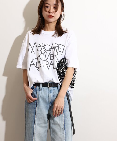 THE DAY ON THE BEACH(ザデイオンザビーチ)の「《追加》【THE DAY ON THE BEACH】CUT OFF T-SH TEE:Tシャツ(Tシャツ/カットソー・レディース・ブルー/ピンク/ホワイト/グレー/ブラック系その他・FREE)」の8枚目の写真