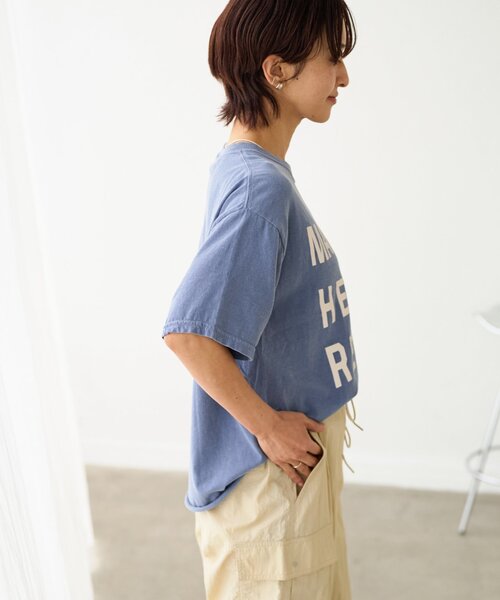 【THE DAY ON THE BEACH】CUT OFF T-SH TEE 追加》【THE DAY ON THE BEACH】CUT OFF T-SH TEE：Tシャツ（T