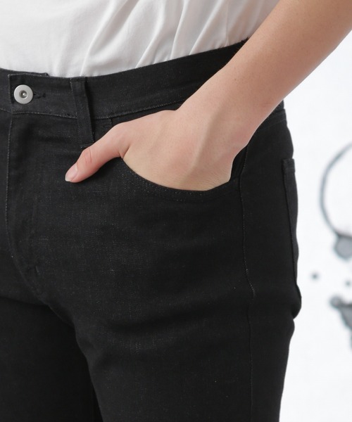 Apo(s)ture(アポスチャー)の「PETE-004/デニムアンクルスキニーパンツ(デニムパンツ・メンズ・ブラック/ネイビー・XS/S/M/L/XL)」の22枚目の写真