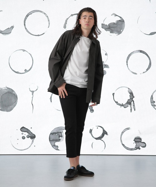 Apo(s)ture(アポスチャー)の「PETE-004/デニムアンクルスキニーパンツ(デニムパンツ・メンズ・ブラック/ネイビー・XS/S/M/L/XL)」の7枚目の写真