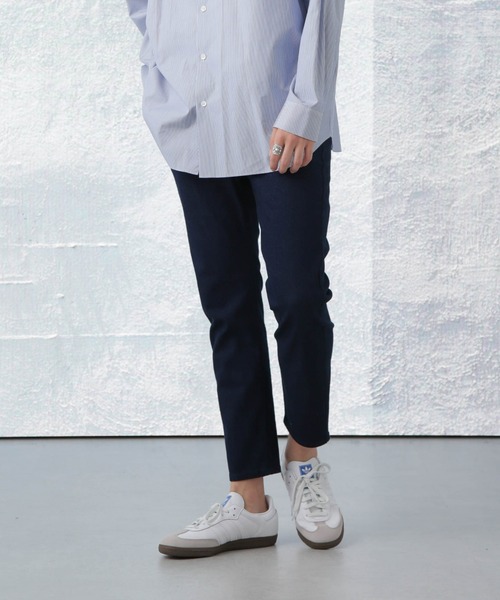 Apo(s)ture(アポスチャー)の「PETE-004/デニムアンクルスキニーパンツ(デニムパンツ・メンズ・ブラック/ネイビー・XS/S/M/L/XL)」の12枚目の写真