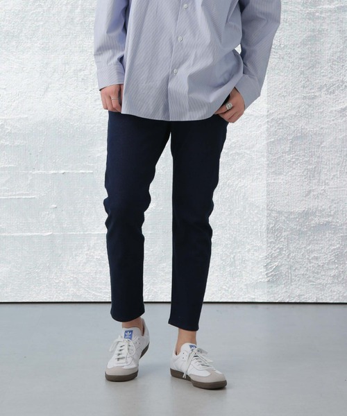 Apo(s)ture(アポスチャー)の「PETE-004/デニムアンクルスキニーパンツ(デニムパンツ・メンズ・ブラック/ネイビー・XS/S/M/L/XL)」の14枚目の写真