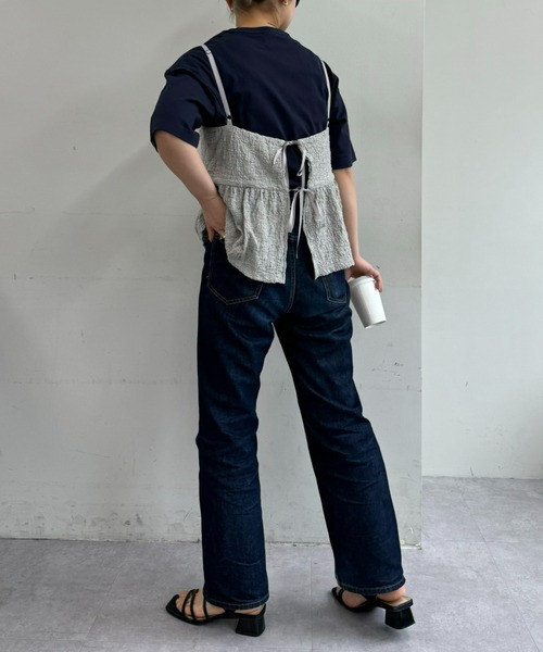 Franklin Climbing(フランクリンクライミング)の「【Retreat】ぽこぽこビスチェ(ベスト・レディース・イエロー/ライトグレー/ブラック・ONE SIZE)」の19枚目の写真