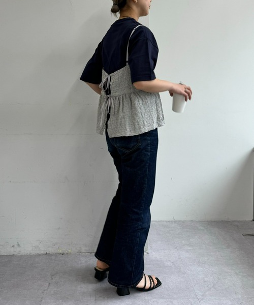 Franklin Climbing(フランクリンクライミング)の「【Retreat】ぽこぽこビスチェ(ベスト・レディース・イエロー/ライトグレー/ブラック・ONE SIZE)」の20枚目の写真