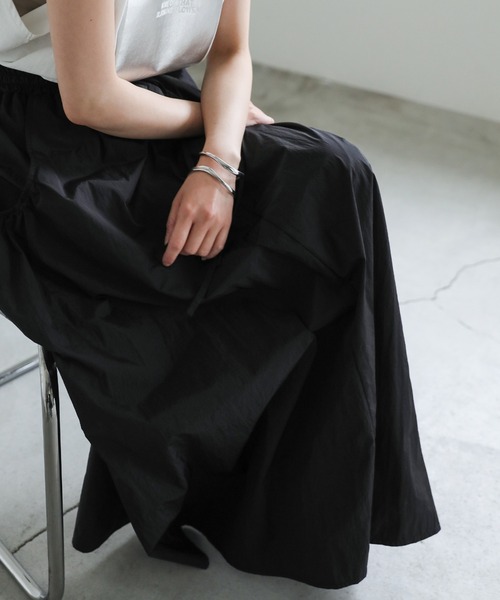 select MOCA（セレクトモカ）の「ダブルラインバングル（バングル/リストバンド・レディース・ゴールド/シルバー・FREE）」の15枚目の写真