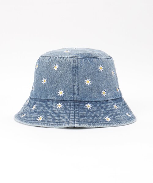 VENCEEXCHANGE(ヴァンスエクスチェンジ)の「デニムマーガレットバケットハット(ハット・レディース・ネイビー/ブルー/ブラック・FREE)」の11枚目の写真