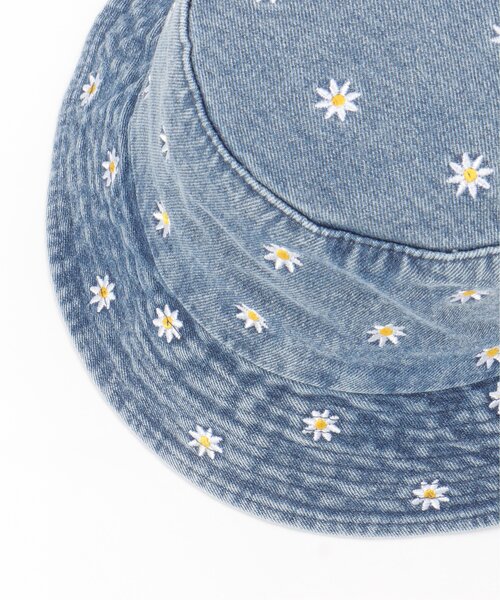 VENCEEXCHANGE(ヴァンスエクスチェンジ)の「デニムマーガレットバケットハット(ハット・レディース・ネイビー/ブルー/ブラック・FREE)」の13枚目の写真