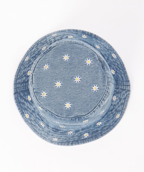 VENCEEXCHANGE(ヴァンスエクスチェンジ)の「デニムマーガレットバケットハット(ハット・レディース・ネイビー/ブルー/ブラック・FREE)」の16枚目の写真