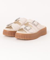 Clarks クラークス TORHILL SLIDE レディースサンダル 厚底 ミュール(トーヒルスライド)
