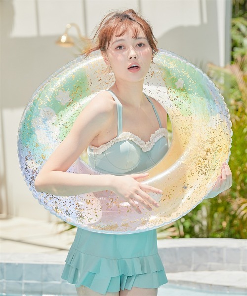 浮き輪 セール】26色展開 カラフル浮き輪（スイムグッズ）｜Ritzy