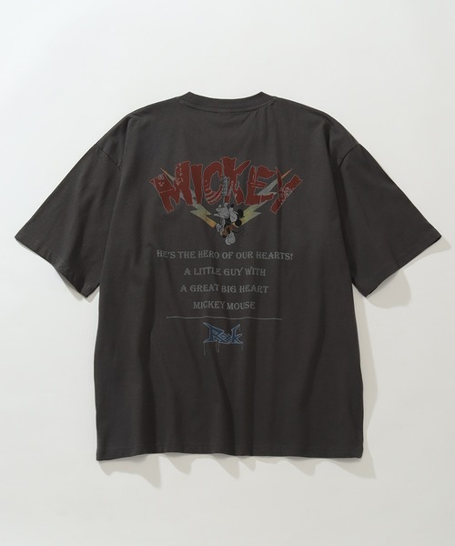 Disney(ディズニー)の「【Disney/ディズニー】アートワークデザイン ピグメント風 ルーズ 半袖クルーネックTシャツ(Tシャツ/カットソー・メンズ・ブラック系その他2/ブラック系その他/ブラック系その他3・M/L/LL)」の7枚目の写真