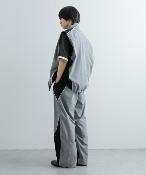 SENSE OF PLACE by URBAN RESEARCH（センスオブプレイスバイアーバンリサーチ）の「『セットアップ対応』 ブロックドトラックベスト（その他アウター・メンズ・その他2/その他1・LARGE/MEDIUM）」の7枚目の写真