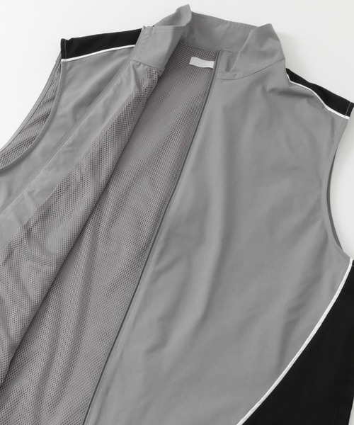 SENSE OF PLACE by URBAN RESEARCH（センスオブプレイスバイアーバンリサーチ）の「『セットアップ対応』 ブロックドトラックベスト（その他アウター・メンズ・その他2/その他1・LARGE/MEDIUM）」の14枚目の写真