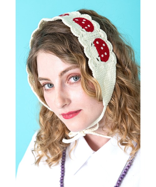 SUGRI。ヘッドドレス？ヘアーバンド？何て言うのかな？ Amazon.co.jp: YiyiLai 2枚セット かぎ針編み 三角巾 大人用