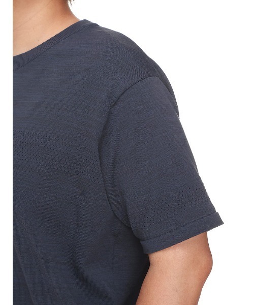 G-STAGE ジーステージ クルーネック 半袖 Tシャツ メッシュ 天竺 大きいサイズ メンズ（Tシャツ/カットソー）｜g-stage（ジーステージ）