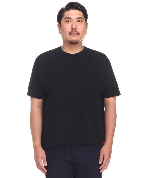 G-STAGE ジーステージ クルーネック 半袖 Tシャツ メッシュ 天竺 大きいサイズ メンズ（Tシャツ/カットソー）｜g-stage（ジーステージ）