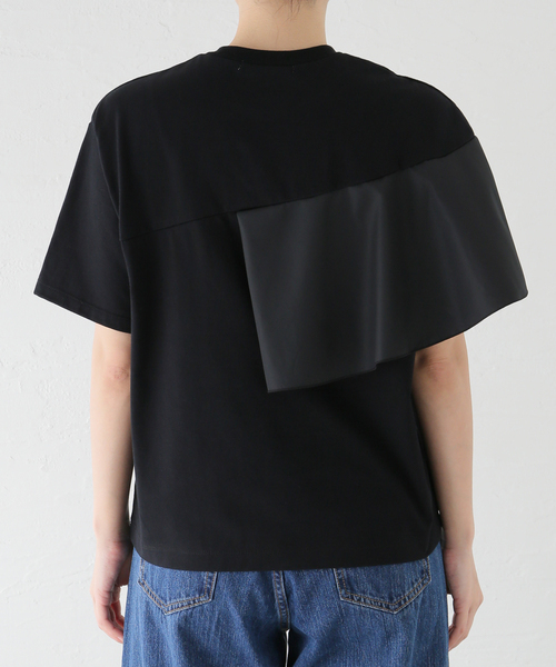 La TOTALITE(ラトータリテ)の「【MARECHAL TERRE/マルシャルテル】Ruffle Design T-shirt(Tシャツ/カットソー・レディース・ブラック/ホワイト/ライトグレー・FREE)」の14枚目の写真