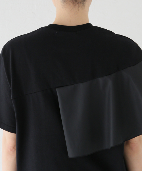 La TOTALITE(ラトータリテ)の「【MARECHAL TERRE/マルシャルテル】Ruffle Design T-shirt(Tシャツ/カットソー・レディース・ブラック/ホワイト/ライトグレー・FREE)」の16枚目の写真
