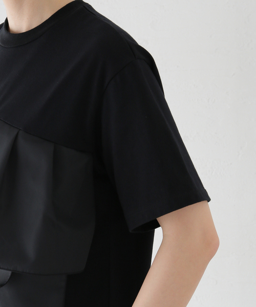 La TOTALITE(ラトータリテ)の「【MARECHAL TERRE/マルシャルテル】Ruffle Design T-shirt(Tシャツ/カットソー・レディース・ブラック/ホワイト/ライトグレー・FREE)」の18枚目の写真