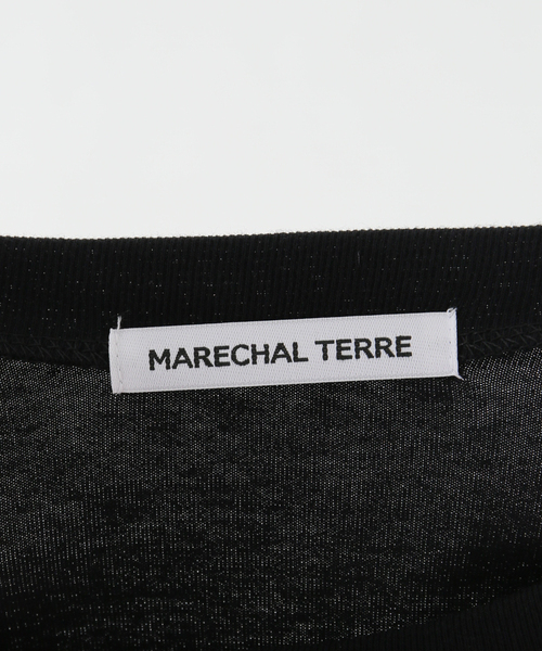 La TOTALITE(ラトータリテ)の「【MARECHAL TERRE/マルシャルテル】Ruffle Design T-shirt(Tシャツ/カットソー・レディース・ブラック/ホワイト/ライトグレー・FREE)」の20枚目の写真
