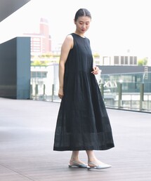 ne Quittez pas】ヌキテパ ビーズ刺繍 ノースリーブ