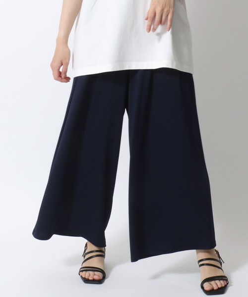 Salong hameu(サロン ハミュー)の「「着用動画あり」ストレッチ ワイドアンクルパンツ/イージーパンツ/ステテコ/無地・総柄・ライン柄・花柄・アニマル柄(その他パンツ・レディース・ブラック系その他3/ネイビー/レオパード/カーキオリーブ/グレイッシュベージュ/ブラック系その他2/ブラック/ブラック系その他5/ネイビー系1/ゼブラ/ブラック系その他4/ブラック系その他6・L/M)」の21枚目の写真