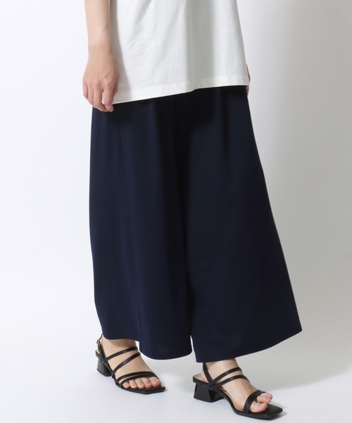 Salong hameu(サロン ハミュー)の「「着用動画あり」ストレッチ ワイドアンクルパンツ/イージーパンツ/ステテコ/無地・総柄・ライン柄・花柄・アニマル柄(その他パンツ・レディース・ブラック系その他3/ネイビー/レオパード/カーキオリーブ/グレイッシュベージュ/ブラック系その他2/ブラック/ブラック系その他5/ネイビー系1/ゼブラ/ブラック系その他4/ブラック系その他6・L/M)」の22枚目の写真