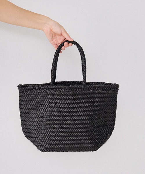 collex（コレックス）の「【DRAGON/ドラゴン】Grace Basket small（トートバッグ・レディース・ブラック/ダークグリーン/ダークブラウン/キャメル/グレイッシュブルー・フリー）」の11枚目の写真