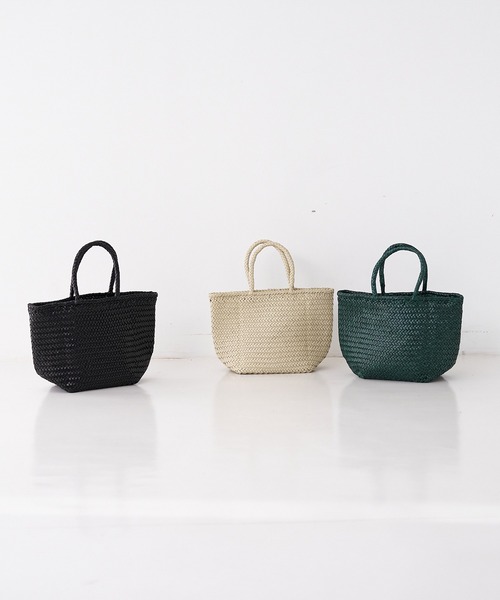 collex（コレックス）の「【DRAGON/ドラゴン】Grace Basket small（トートバッグ・レディース・ブラック/ダークグリーン/ダークブラウン/キャメル/グレイッシュブルー・フリー）」の10枚目の写真