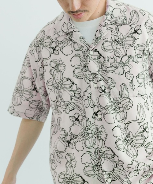 ITEMS URBANRESEARCH(アイテムズ アーバンリサーチ)の「総柄オープンカラー ショートスリーブシャツ(シャツ/ブラウス・メンズ・その他2/その他3/その他1・MEDIUM/LARGE)」の10枚目の写真