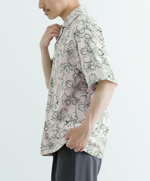 ITEMS URBANRESEARCH(アイテムズ アーバンリサーチ)の「総柄オープンカラー ショートスリーブシャツ(シャツ/ブラウス・メンズ・その他2/その他3/その他1・MEDIUM/LARGE)」の8枚目の写真
