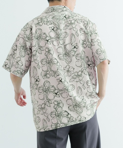 ITEMS URBANRESEARCH(アイテムズ アーバンリサーチ)の「総柄オープンカラー ショートスリーブシャツ(シャツ/ブラウス・メンズ・その他2/その他3/その他1・MEDIUM/LARGE)」の7枚目の写真