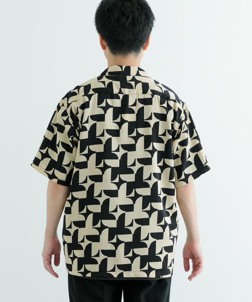 ITEMS URBANRESEARCH(アイテムズ アーバンリサーチ)の「総柄オープンカラー ショートスリーブシャツ(シャツ/ブラウス・メンズ・その他2/その他3/その他1・MEDIUM/LARGE)」の22枚目の写真