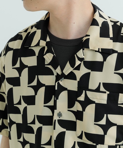 ITEMS URBANRESEARCH(アイテムズ アーバンリサーチ)の「総柄オープンカラー ショートスリーブシャツ(シャツ/ブラウス・メンズ・その他2/その他3/その他1・MEDIUM/LARGE)」の21枚目の写真