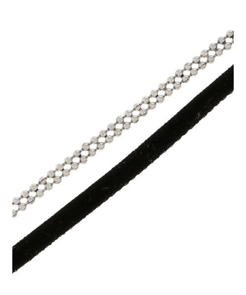 EATME（イートミー）の「リボンモチーフネックレス（ネックレス・レディース・シルバー・FREE）」の7枚目の写真