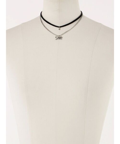 EATME（イートミー）の「リボンモチーフネックレス（ネックレス・レディース・シルバー・FREE）」の9枚目の写真