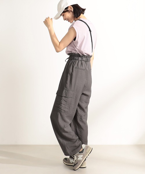 FOUND GOOD(ファウンドグッド)の「ビコウタクカーゴパンツ(カーゴパンツ・レディース・アイボリー/グリーン系2/グレー系8/ネイビー・S/M/L)」の12枚目の写真