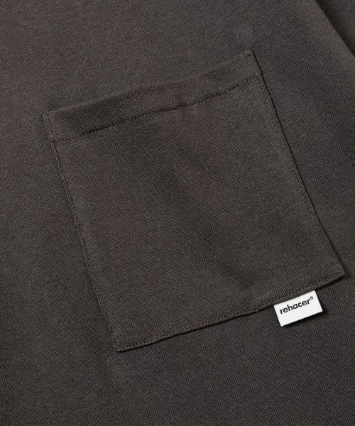 rehacer(レアセル)の「rehacer : N.V.M Back Logo Wide CS / N.V.M バックロゴ ワイド カットソー(Tシャツ/カットソー・メンズ・スミクロ/ベージュ/ホワイト・MEDIUM/LARGE/X-LARGE)」の9枚目の写真