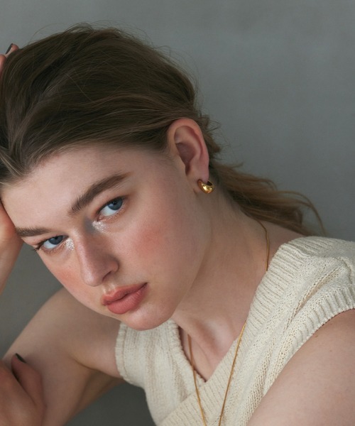 CENE（セネ）の「【CENE】セネ/プランプイヤリング（イヤリング・レディース・ゴールド/シルバー・FREE）」の7枚目の写真