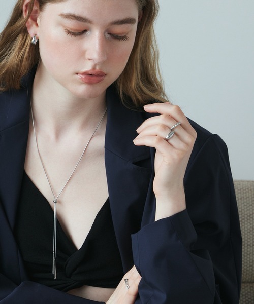 CENE（セネ）の「【CENE】セネ/プランプイヤリング（イヤリング・レディース・ゴールド/シルバー・FREE）」の4枚目の写真