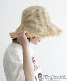 雑材フリンジハット