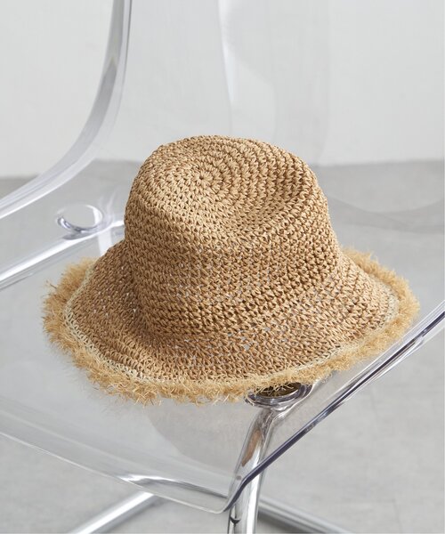 VENCEEXCHANGE（ヴァンスエクスチェンジ）の「雑材フリンジハット（ハット・レディース・オフホワイト/ベージュ・FREE）」の13枚目の写真