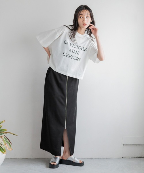 LOWRYS FARM（ローリーズファーム）の「フロントZIPタイト