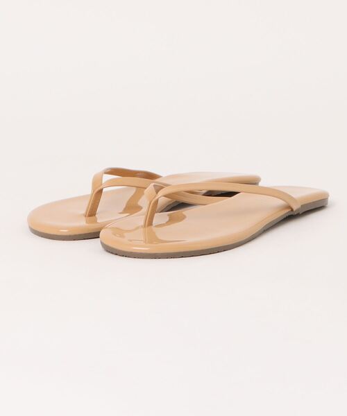 TKEES（ティキーズ）の「《Tkees》FOUNDATIONS GLOSS ティキーズ ビーチサンダル（サンダル・レディース・ブラウン系その他5/ブラウン系その他2/ベージュ/ベージュ系その他/ブラウン系その他6/ブラウン/ベージュ系その他3/ブラウン系その他7/オレンジ系その他/ブラウン系その他3/ベージュ系その他2/ピンク系その他・US5/US6/US7/US8）」の5枚目の写真